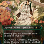 Azusa, Lost but Seeking (SLD-1234) - Secret Lair Drop (Borderless)