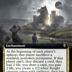 Doom Foretold (ELD-378) - Throne of Eldraine: (Extended Art)