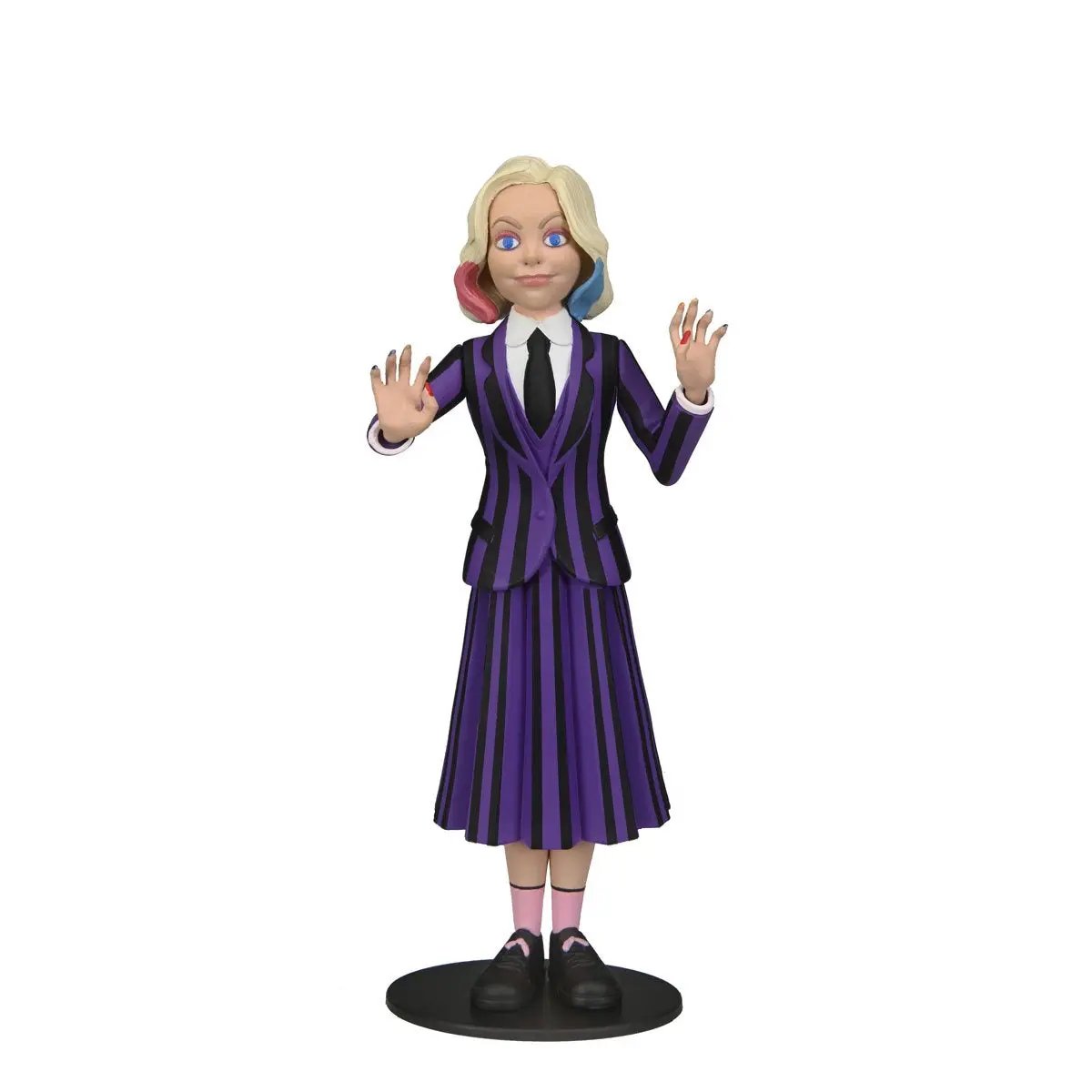 Wednesday Toony Terrors Series 1 Enid action figure in Nevermore uniform, 6-inch scale, detailed toy figure from THE MIGHTY HOBBY SHOP