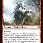 Dreadhorde Arcanist (PRE-125S) - War of the Spark Promos Foil