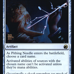 Pithing Needle (PRE-257S) - Innistrad: Midnight Hunt Promos Foil