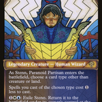 Stenn, Paranoid Partisan (DMU-320) - Dominaria United: (Showcase)