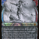 Sarkhan, Soul Aflame (MAT-225) - March of the Machine: The Aftermath: (Showcase) Foil