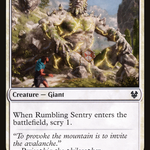 Rumbling Sentry (THB-035) - Theros Beyond Death