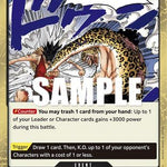 Six King Pistol (OP03-097) - Pillars of Strength Foil