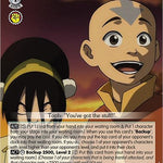 Toph & Aang: Earthbending Lessons (SR) (ATLA/WX04-027S SR) - Avatar: The Last Airbender