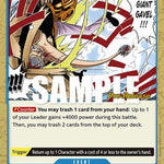Gum-Gum Giant Gavel (OP03-055) - Pillars of Strength Pre-Release Cards