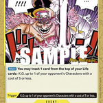 Thunder Bolt (OP03-121) - Pillars of Strength Pre-Release Cards
