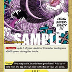 Ikoku Sovereignty (OP03-118) - Pillars of Strength Pre-Release Cards