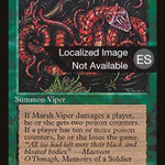 Marsh Viper (4BB-) - Fourth Edition Foreign Black Border