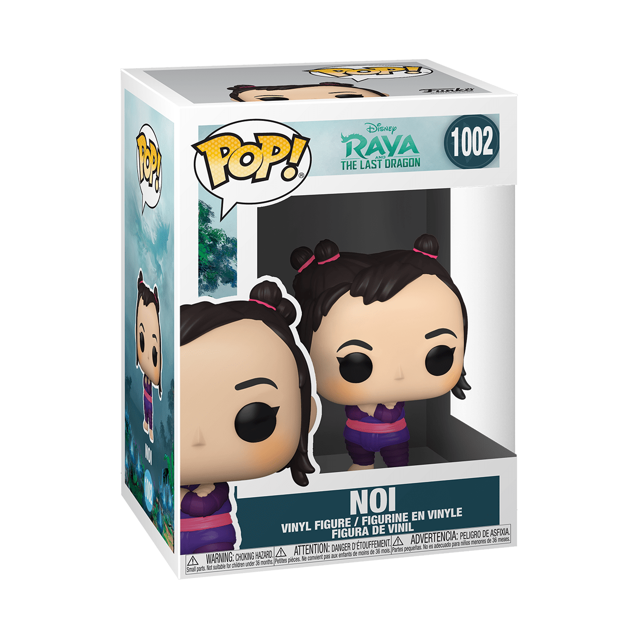 Pop! Disney Raya and the Last Dragon Noi figure from THE MIGHTY HOBBY SHOP, showing Noi in a stylized, collectible design.
