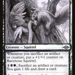 Ravenous Squirrel (MH2-375) - Modern Horizons 2: (Showcase)