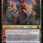 Arlinn, the Pack's Hope // Arlinn, the Moon's Fury (MID-211) - Innistrad: Midnight Hunt: (Double Faced Transform)