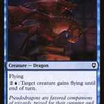 Pseudodragon Familiar (CLB-088) - Commander Legends: Battle for Baldur's Gate
