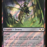 Plague Drone (40K-47★) - Warhammer 40,000 Commander Foil