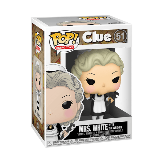 POP! Retro Toys: Hasbro - Mrs. White with the Wrench