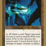 Cursed Scroll (WCD-) - World Championship Decks 1999