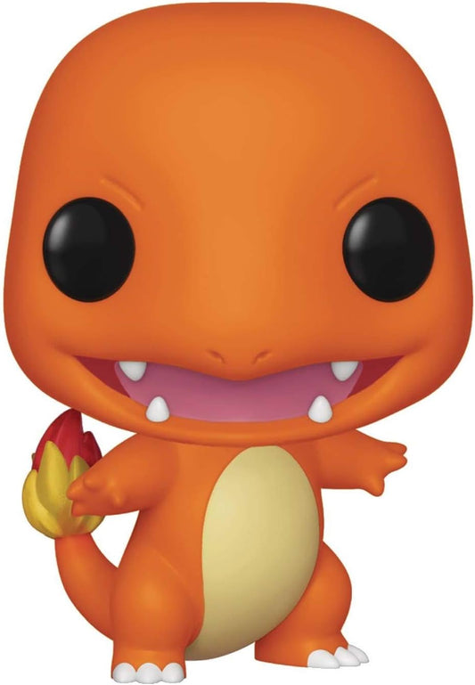 Charmander #455 Funko Pop! Vinyl - Pokémon Kanto Starter Figure with Protector Bundle