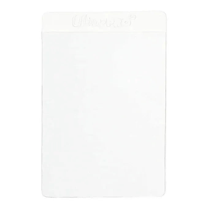 Semi-rigid 1/2 inch lip card holders for standard size cards, 200-count pack from THE MIGHTY HOBBY SHOP.