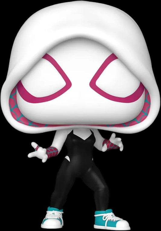 Spider-Gwen #1224 Funko Pop! Marvel: Across the Spider-Verse Vinyl Figure with Protector Case Bundle