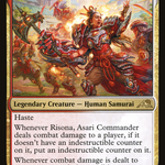 Risona, Asari Commander (NEO-233) - Kamigawa: Neon Dynasty