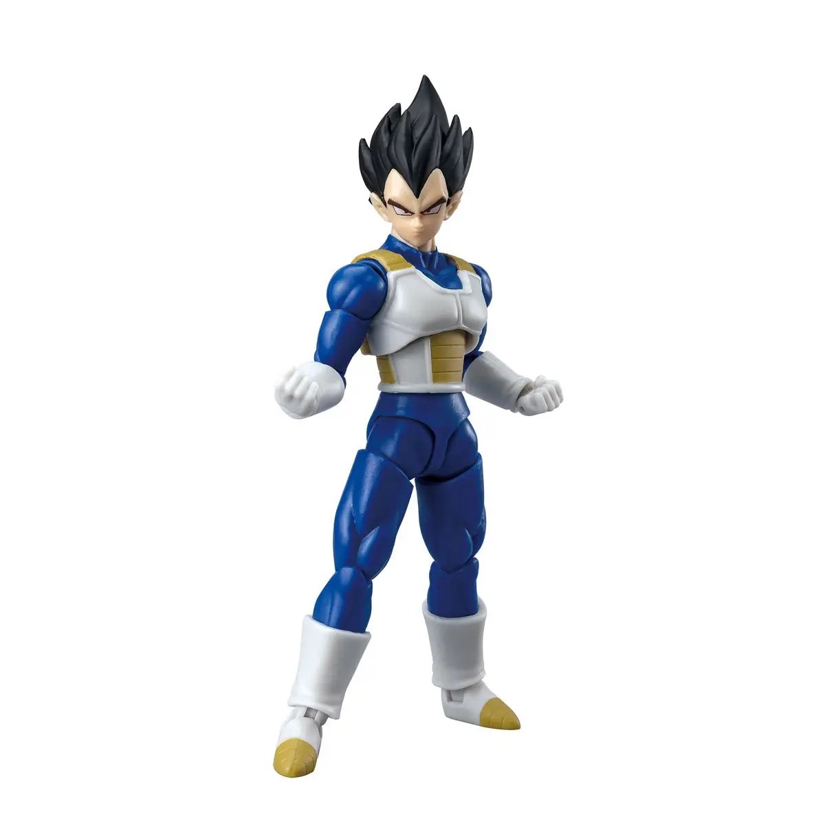 Vegeta action figure from Dragon Ball Super Evolve series, 5-inch tall, detailed figure by THE MIGHTY HOBBY SHOP.