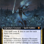 Millicent, Restless Revenant (VOC-039) - Crimson Vow Commander: (Extended Art)
