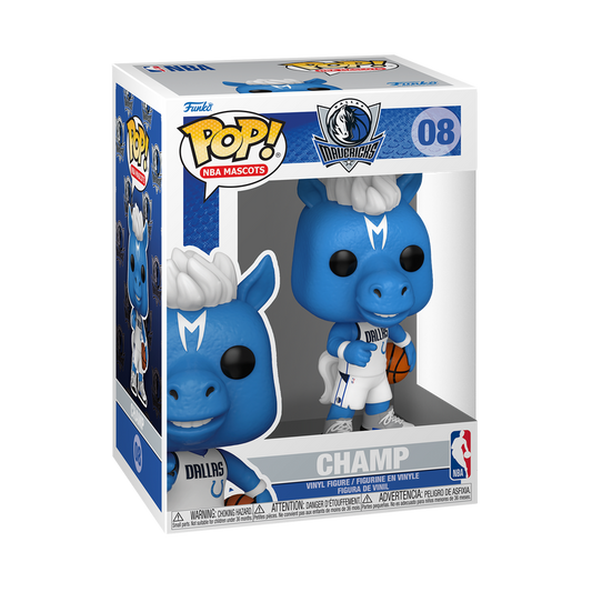 (PRE-ORDER) POP! NBA: Mascots- Dallas- Champ