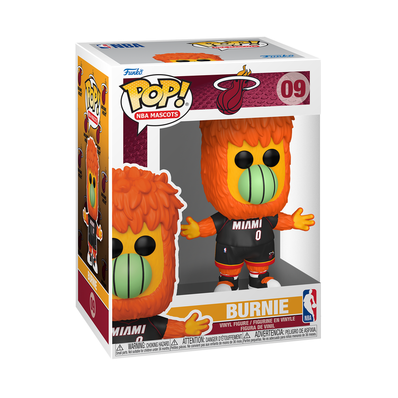POP! NBA: Mascots- Miami- Burnie by THE MIGHTY HOBBY SHOP