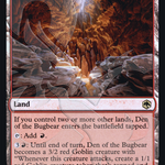 Den of the Bugbear (AFR&-254A) - Adventures in the Forgotten Realms Promos Foil