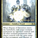 Deputy of Detention (PRE-165S) - Ravnica Allegiance Promos Foil