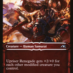 Upriser Renegade (NEO-324) - Kamigawa: Neon Dynasty: (Showcase)