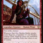Kari Zev, Skyship Raider (DMC-123) - Dominaria United Commander