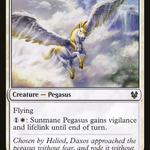 Sunmane Pegasus (THB-038) - Theros Beyond Death