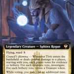 Tivit, Seller of Secrets (NCC-109) - New Capenna Commander: (Extended Art)