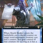 Shield Broker (NCC-130) - New Capenna Commander: (Extended Art)