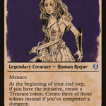 Safana, Calimport Cutthroat (CLB-390) - Commander Legends: Battle for Baldur's Gate: (Showcase)