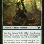 Sakura-Tribe Elder (NEC-128) - Neon Dynasty Commander
