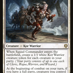 Squad Commander (CLB-709) - Commander Legends: Battle for Baldur's Gate
