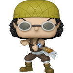 Pre-order POP! Animation One Piece Usopp figure by THE MIGHTY HOBBY SHOP, featuring Usopp in colorful anime style.