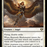 Heavenly Blademaster (CMM-028) - Commander Masters