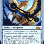 Sword of Dungeons & Dragons (LIST-061) - The List (Unfinity Foil Edition) Foil