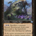 Necrosavant (DMR-307) - Dominaria Remastered: (tombstone)