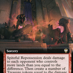 Spiteful Repossession (NCC-098) - New Capenna Commander: (Extended Art)