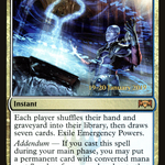 Emergency Powers (PRE-169S) - Ravnica Allegiance Promos Foil