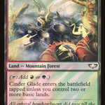 Cinder Glade (40K-269★) - Warhammer 40,000 Commander Foil