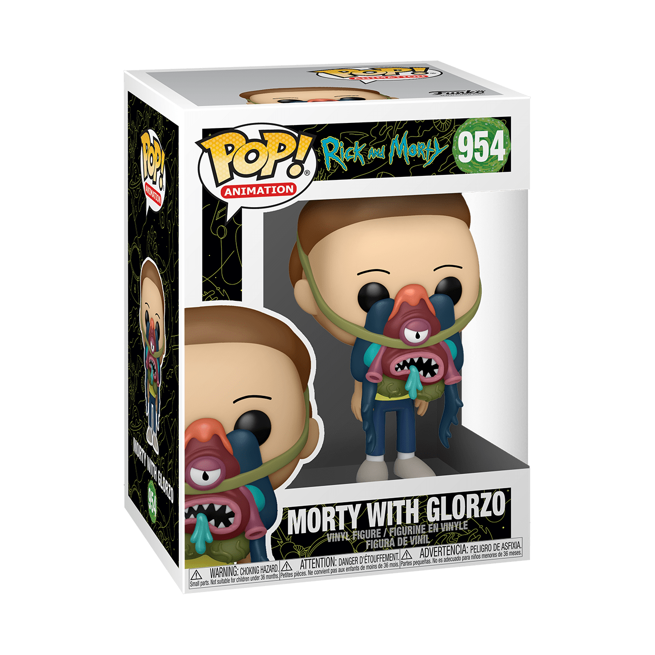 POP! Animation: Rick and Morty - Morty with Glorzo by THE MIGHTY HOBBY SHOP