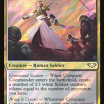 Company Commander (40K-113★) - Warhammer 40,000 Commander Foil