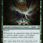 Arasta of the Endless Web (CLB-817) - Commander Legends: Battle for Baldur's Gate: (enchantment)