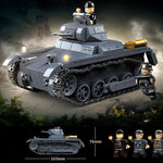 WWII - German Panzer I Tank - Mil-Blox